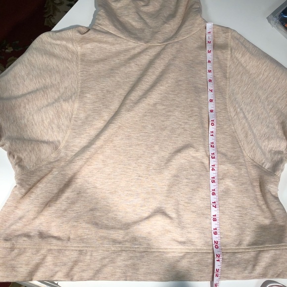 Women oversized turtleneck sweatshirt Avia , sz XL - Picture 6 of 6